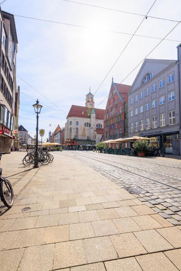 Global Living - Design Apartment I Rathausplatz I Kitchen I Augsburg Luaran gambar
