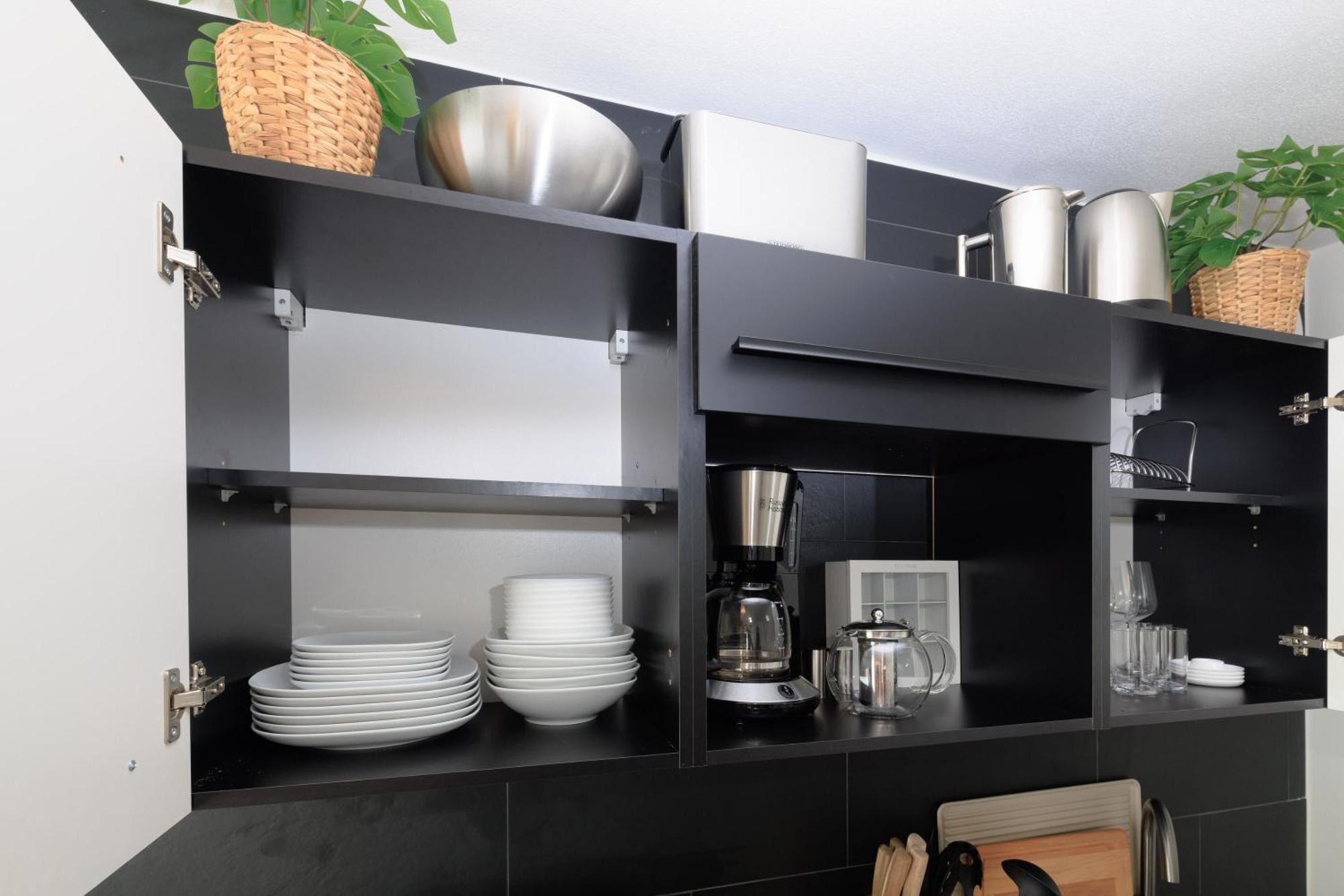 Global Living - Design Apartment I Rathausplatz I Kitchen I Augsburg Luaran gambar
