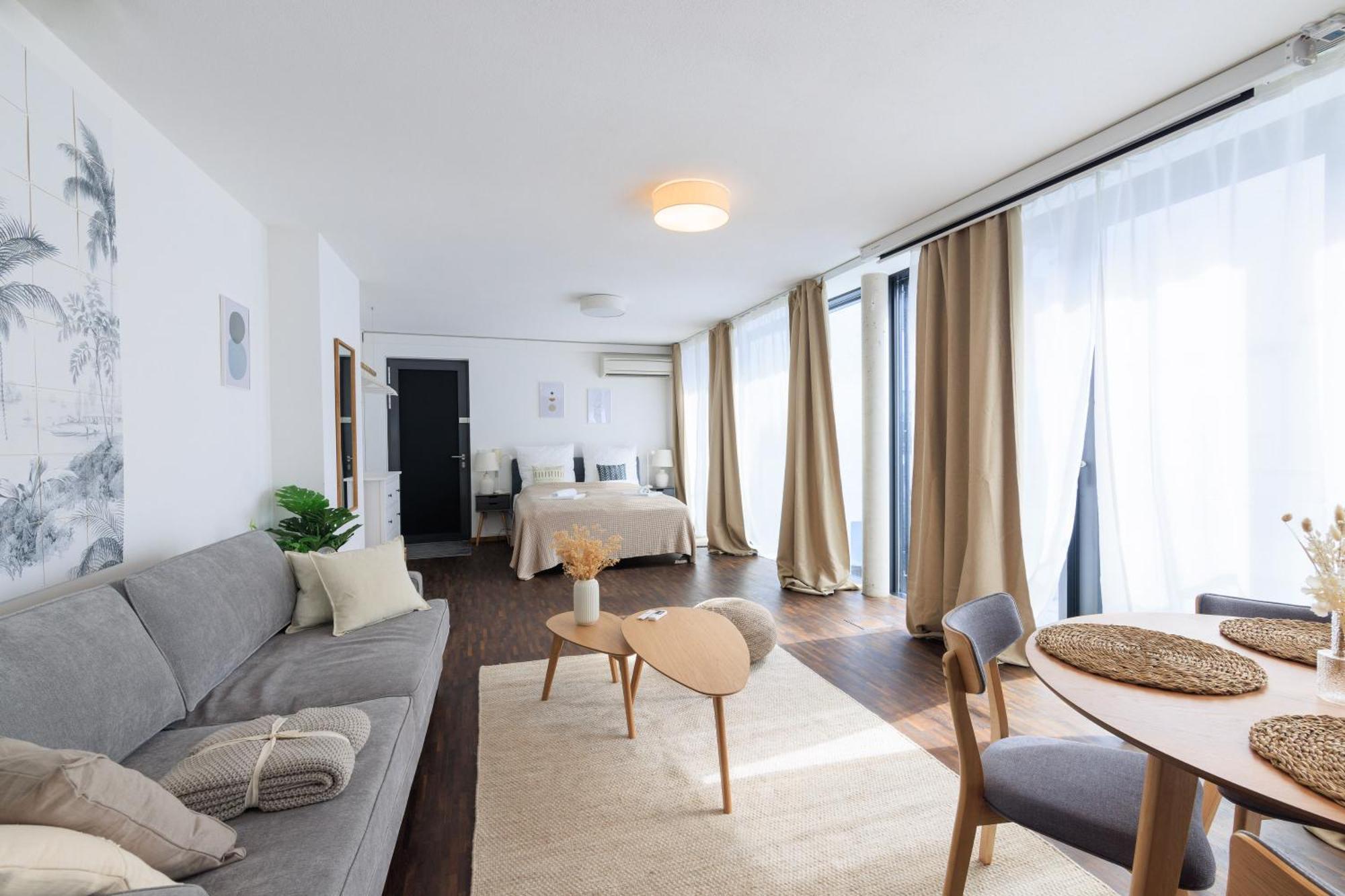 Global Living - Design Apartment I Rathausplatz I Kitchen I Augsburg Luaran gambar